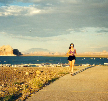 running at Lake Powell
